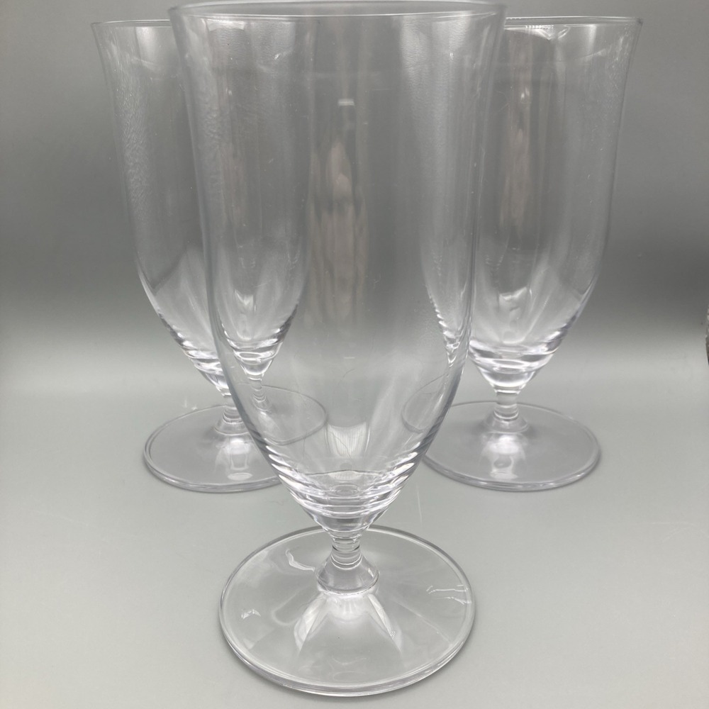 Lenox Tuscany Classics 7.25" Crystal Iced Tea Glasses Set Of 3